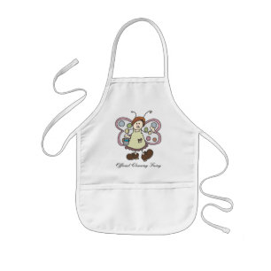 Toon Bug Lady "Official Cleaning Fairy" Apron