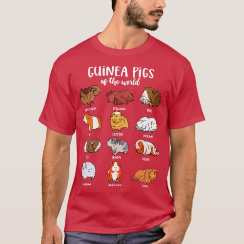 toon guinea pigs Type of Guinea pigs T_Shirt