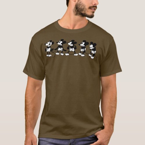 toon Mouse Moods in Steamboat 1928 T_Shirt