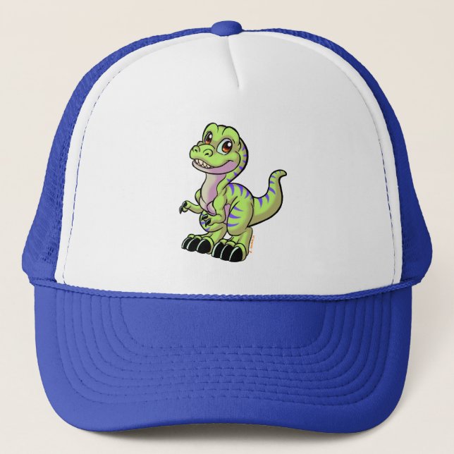 Toon rex hat green (Front)
