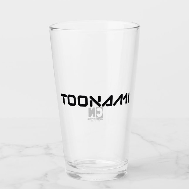 Toonami Digital Font Logo Glass (Front)