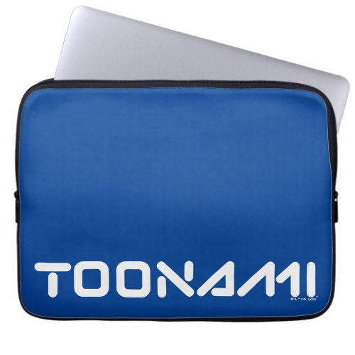 Toonami Digital Font Logo Laptop Sleeve