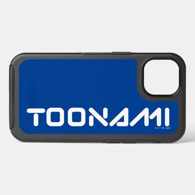 Toonami Digital Font Logo Otterbox iPhone Case (Back Horizontal)