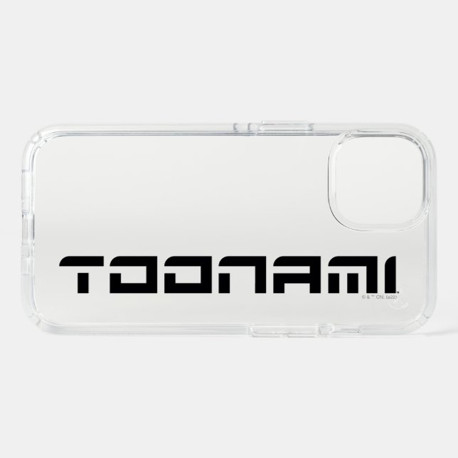 Toonami Futuristic Font Logo Speck iPhone 13 Case (Front Horizontal)