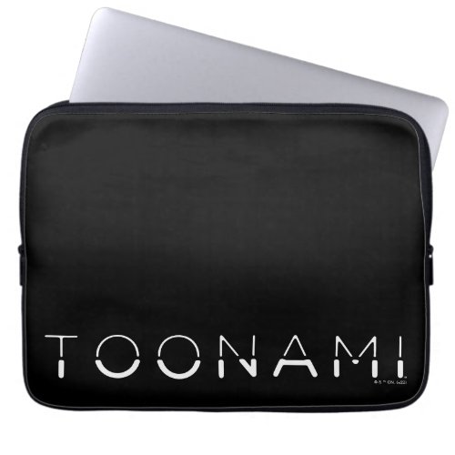 Toonami Split Font Logo Laptop Sleeve
