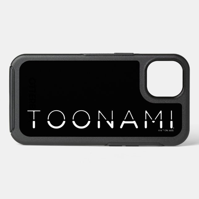 Toonami Split Font Logo Otterbox iPhone Case (Back Horizontal)