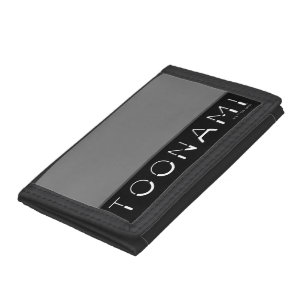 Toonami Split Font Logo Tri-fold Wallet