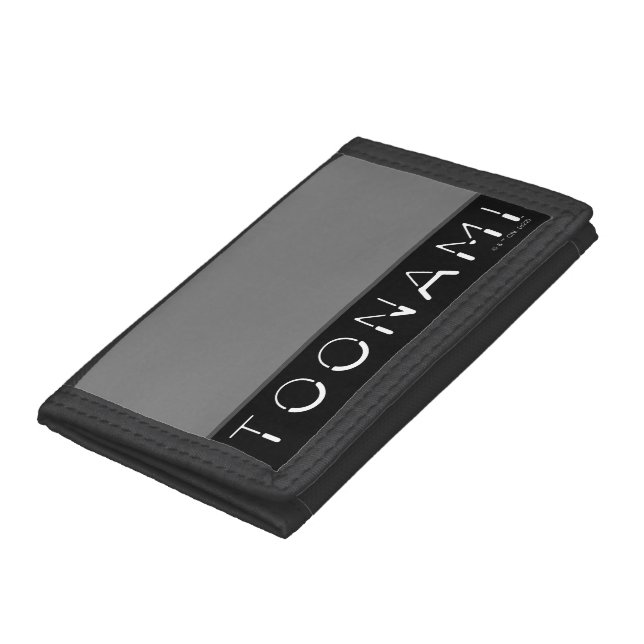 Toonami Split Font Logo Trifold Wallet (Bottom)