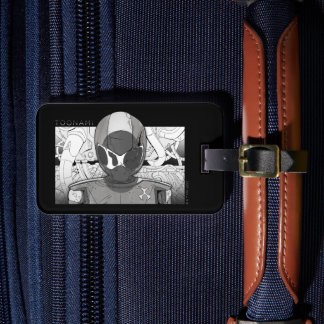 Toonami TOM 5 Countdown Comic Bumper Luggage Tag