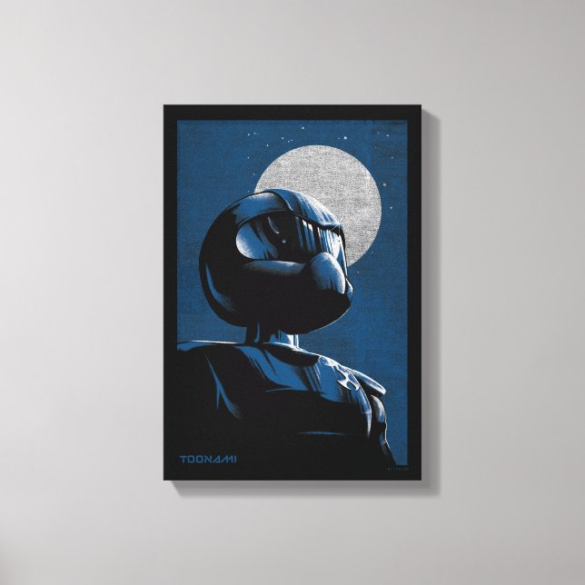 Toonami TOM 5 Moonlight Graphic Canvas Print (Front)