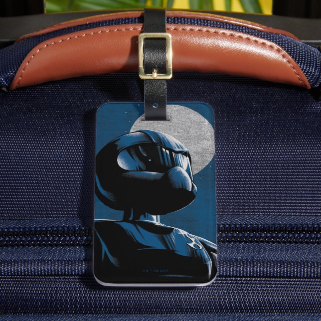 Toonami TOM 5 Moonlight Graphic Luggage Tag (Front Insitu 2)
