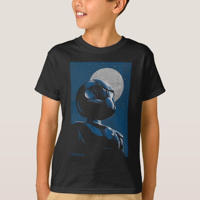 Toonami TOM 5 Moonlight Graphic T-Shirt (Front)