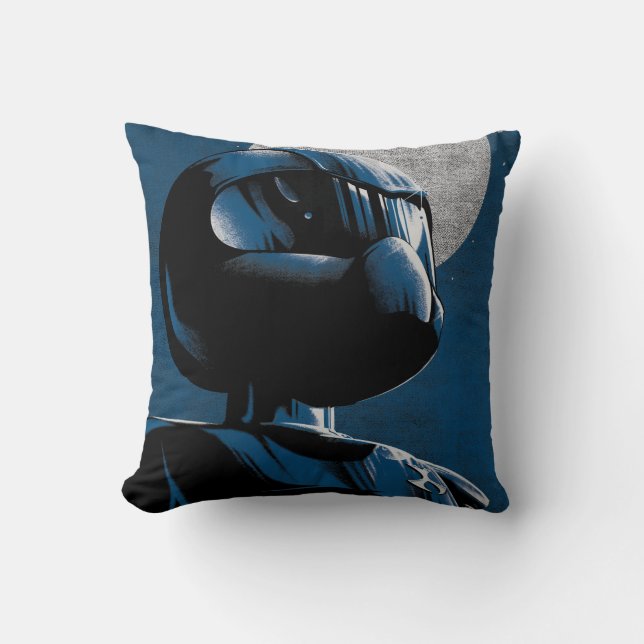 Toonami TOM 5 Moonlight Graphic Throw Pillow (Front)
