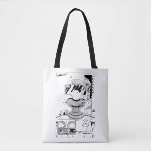 Toonami TOM 5 & SARA Comic Style Bumper Tote Bag