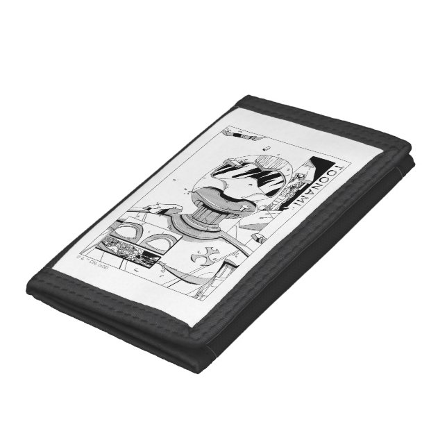 Toonami TOM 5 & SARA Comic Style Bumper Trifold Wallet (Bottom)