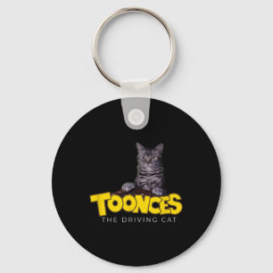 Toonces The Driving Cat Keychain