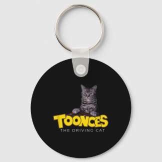 Toonces The Driving Cat Keychain