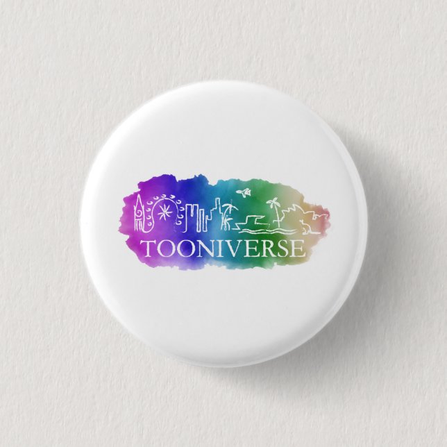 Tooniverse Badge Button (Front)