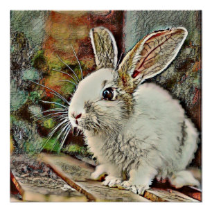 toony bunny poster