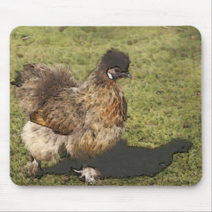 toony chicken mouse pad