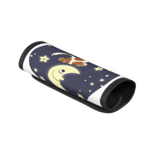 Toony Cow Jumped Over The Moon Luggage Handle Wrap