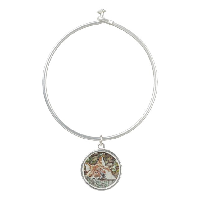 Toony Fox Bangle Bracelet (Front)