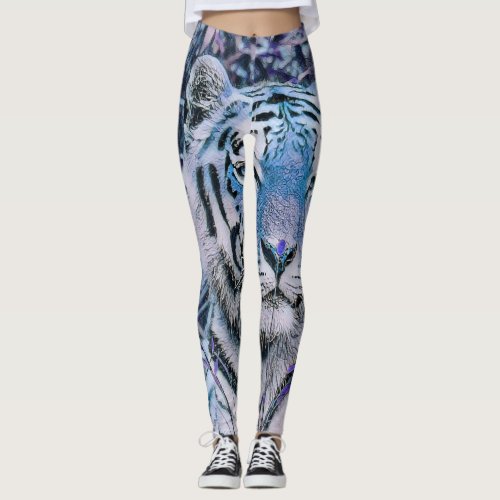 Toony Tiger blue Leggings