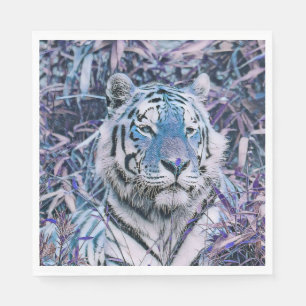 Toony Tiger blue Napkins
