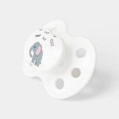 Toot Elephant Cute Emoji Pacifier (Front Right)