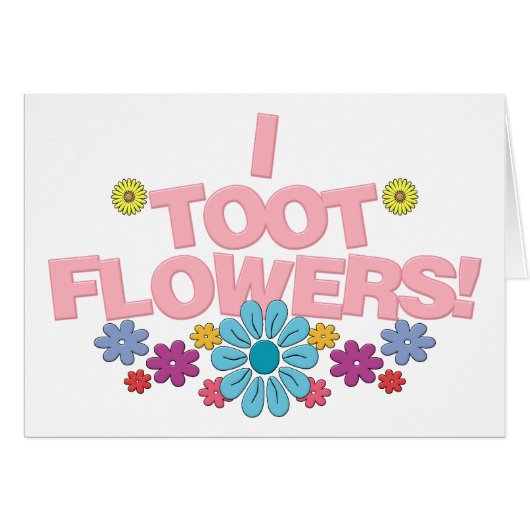 TOOT FLOWERS CARDS (Front Horizontal)