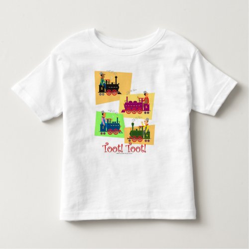 Toot Toot Toddler T_shirt