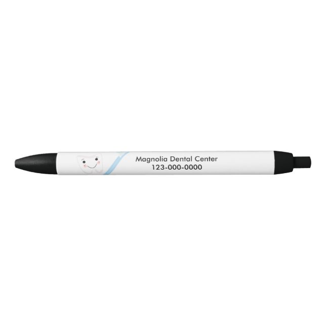 Tooth and Toothbrush Dental Design Pen (Front)