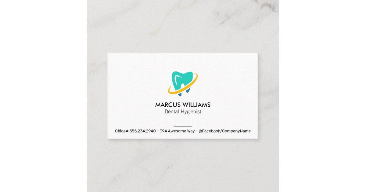 Tooth Business Card | Zazzle