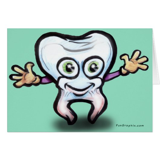 Tooth Card (Front Horizontal)
