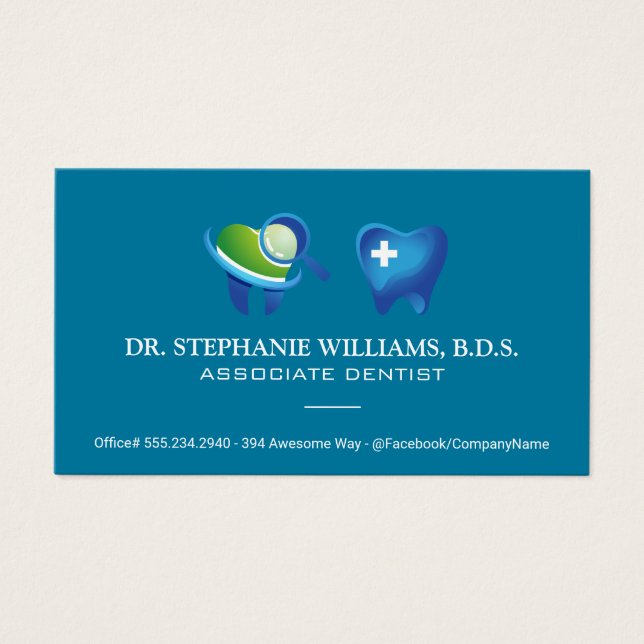 Tooth Cleaning Logo (Front)