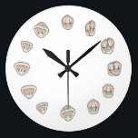 Tooth Clock (Large)<br><div class="desc">For the dentist that has everything, it's about TIME to order a tooth clock!</div>