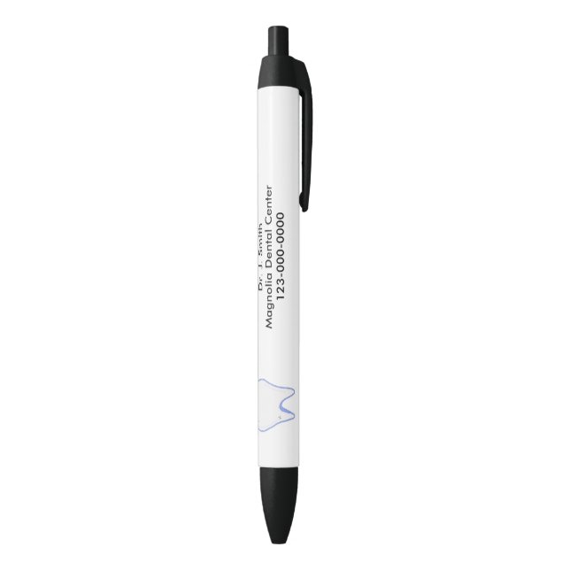 Tooth Dental Office Design Pen (Bottom (Vertical))