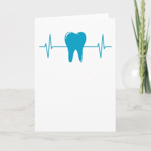 Tooth Dentist Dental Hygienist Heartbeat Gift Card