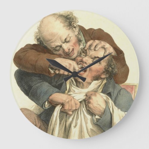 Tooth Extraction 1790 Large Clock