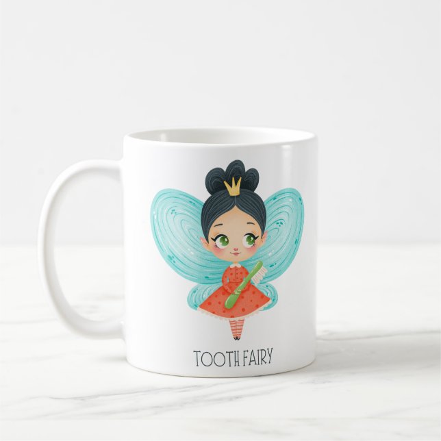 Tooth fairy baby coffee mug (Left)
