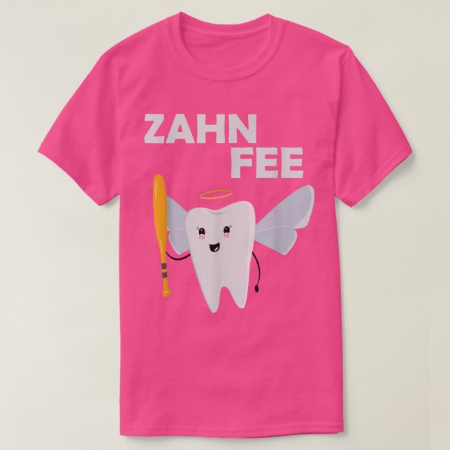 Tooth fairy, baseball bat,  T-Shirt (Design Front)