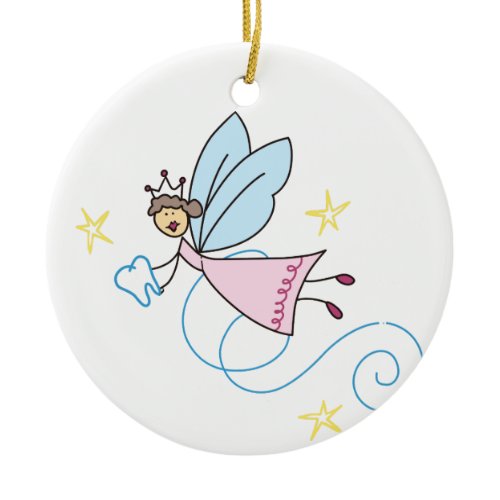Tooth Fairy Ceramic Ornament