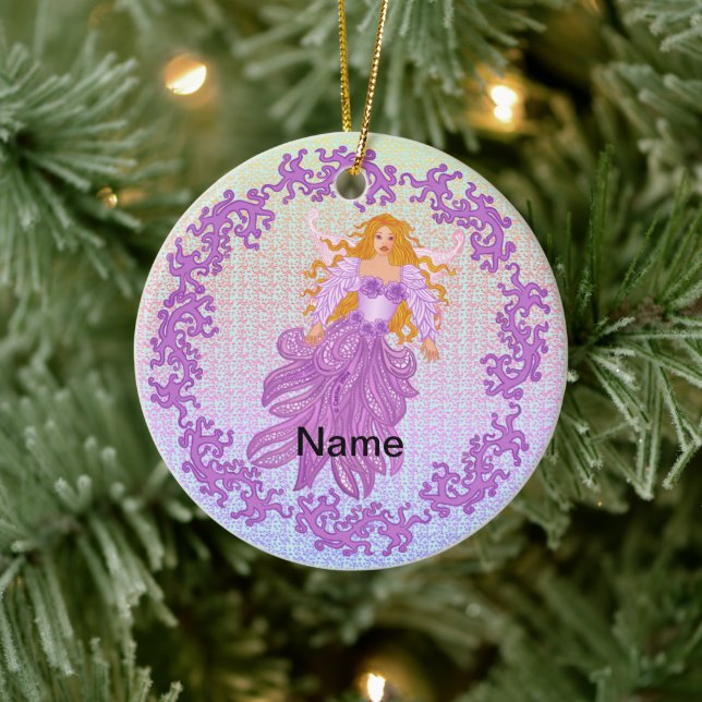 Tooth Fairy Ceramic Ornament (Tree)