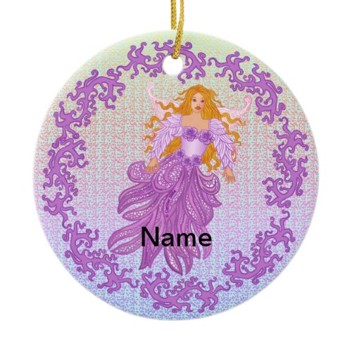 Tooth Fairy Ceramic Ornament