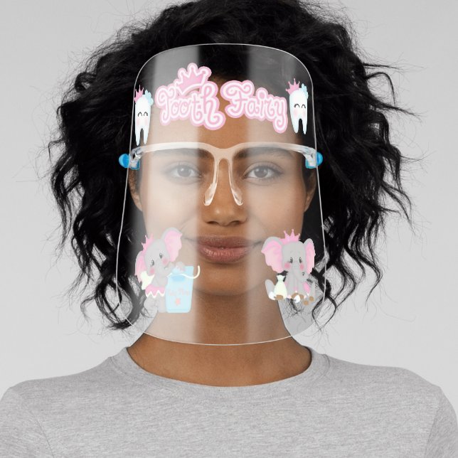 Tooth Fairy Dental Office Face Shield (Insitu)