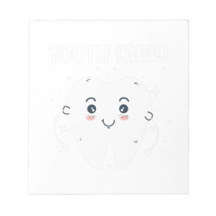 Tooth Fairy Dentist Teeth Dental Cute Halloween.pn Notepad