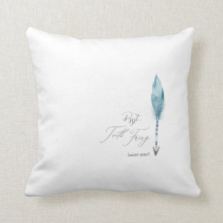 Tooth Fairy Directions for First Lost Tooth Throw Pillow