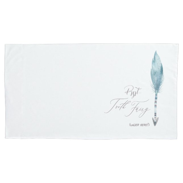 Tooth Fairy Directions Pillow Case (Front)