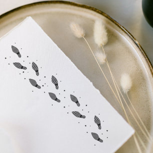 Tooth Fairy Footprints With Star Dust Print Self-inking Stamp