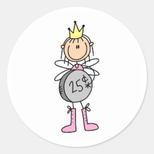 Tooth Fairy Giving Some Change Sticker